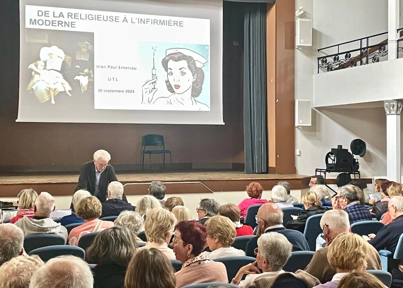 Semaine Bleue à la Maison Cantonale, conférence UTL : De la religieuse à linfirmière moderne